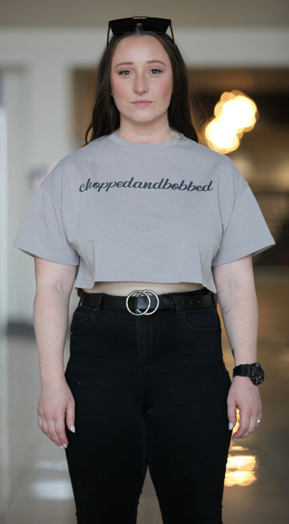 Women’s Scrip Tee Cropped